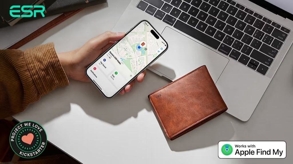 World's 1st Wallet with Built-in Find My