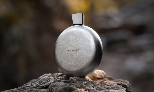 Titaner Portable Titanium Hip Flask -Enjoy Every Moment