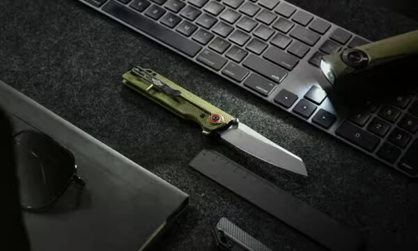 OKNIFE XEN-OAL Ultra-Lightweight Frame-Lock Pocket Knife