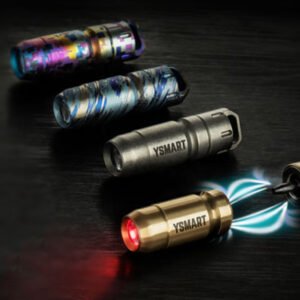 Ysmart Bullet2 - The Micro Quick-Release Keychain Flashlight