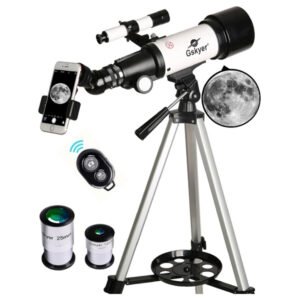 Gskyer Telescope - 70mm Aperture 400mm AZ Mount Astronomical Refracting Telescope
