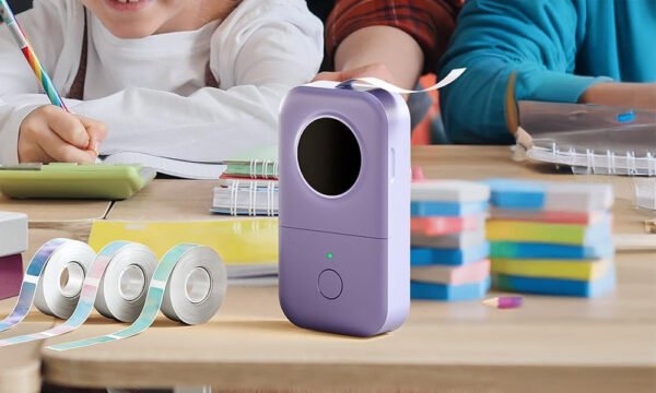 Phomemo D30 Label Makers Machine - Portable Bluetooth Mini Sticker Thermal Label Printer