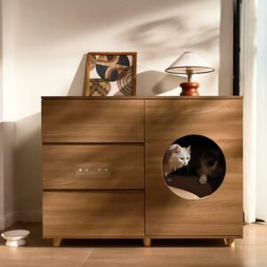 Discover FuriHome's Self-Cleaning Litter Box Furniture