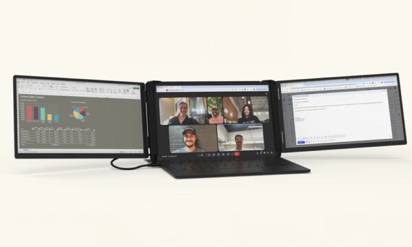 Xebec Tri-Screen 3 - Instantly Add Two Monitors To Any Laptop