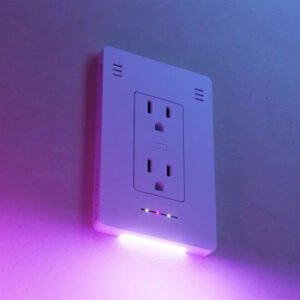 InvisOutlet Aura – The Smart Outlet that Colors Your Home