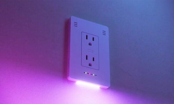 InvisOutlet Aura – The Smart Outlet that Colors Your Home