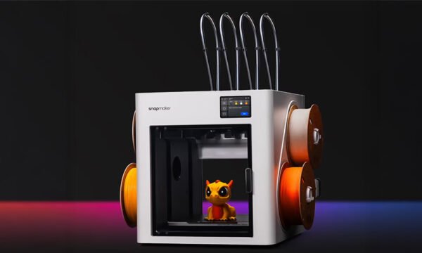 Snapmaker U1 Color 3D Printer - 5X More Speed. 5X Less Waste