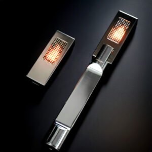 Armor-Clad Flame - A Cyberpunk Digital Candle You Can Blow Out-1