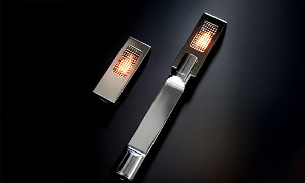 Armor-Clad Flame - A Cyberpunk Digital Candle You Can Blow Out-1