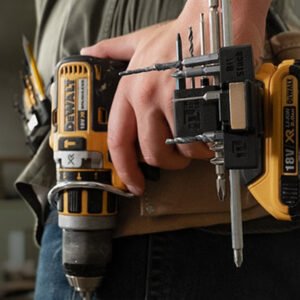 BitStack - Stackable Bit Holder Right on Your Drill