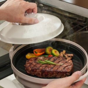 Turn Your Microwave into a 750°F (400°C) Juicy Grill Cooker