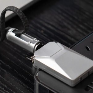 BULLETAG - All-in-1 Keyring Tracker Cable & Cyber GaN Charger