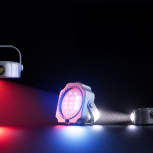 Coin-Sized Titanium Magnetic Flashlight with 5 Light Colors