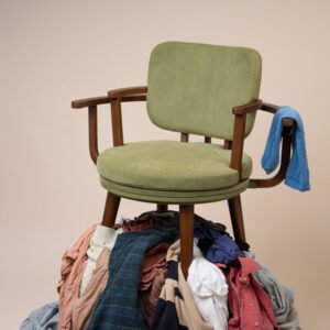 Laundry Chair - A Better Place for Half-Dirty Clothes