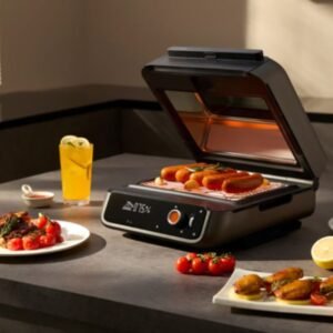 COZYTIME LUMO First AI Infrared Indoor Grill, Smoke-Free