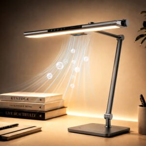 LUMORA - A desk lamp that combines light and air