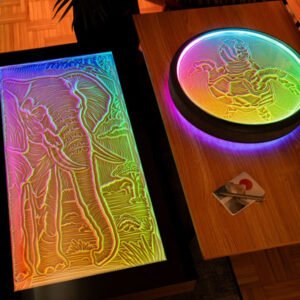 Oasis Center Table & Oasis Aura