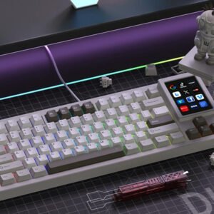 Womier DUO87 - Modular Mechanical Keyboard with Smart Deck