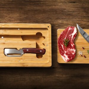 Liuleng Chef - 6-in-1 Portable Eco-Bamboo Cutting Board