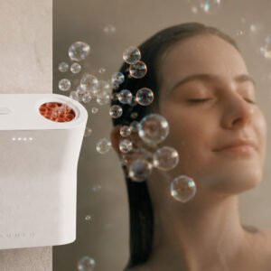 Skincare-Grade Bubble Maker - A Happier Way to Shower