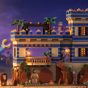 Daniel & the Lions Den - A Bible Bricks Set