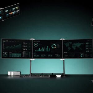 Transformable Three-Screen Display. Built for Every Workflow