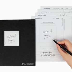 HEYplan Reusable 90-Day Growth Planner