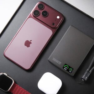 Thinnest Semi-Solid-State Power Bank with Temp Display