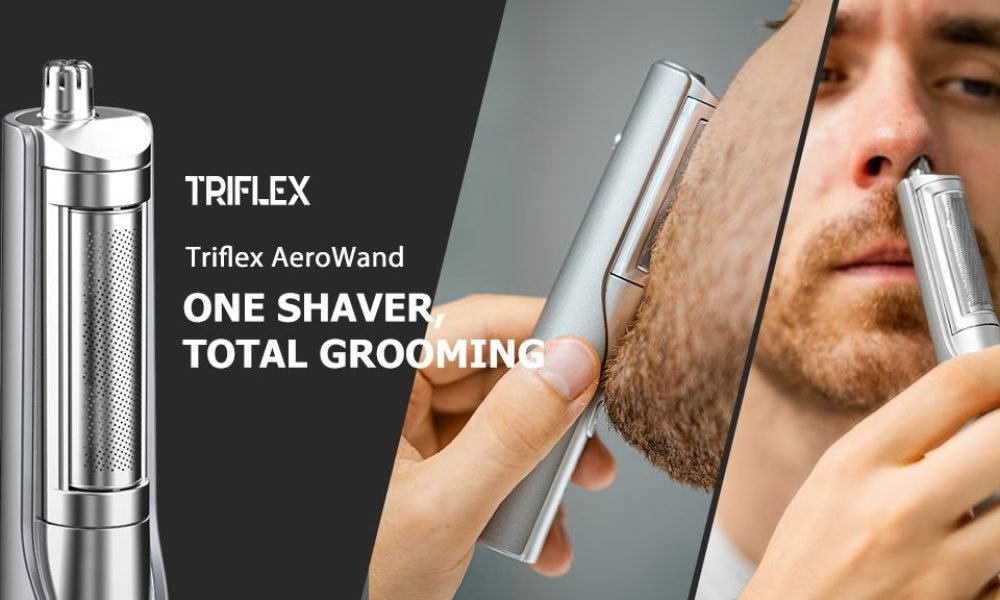 Triflex AeroWand - Quick-Clean Shaver for Face & Nose-review